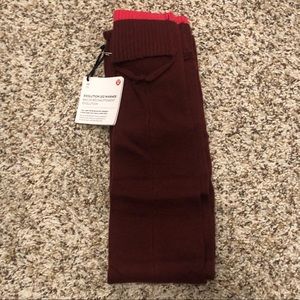 NWT lululemon Evolution Leg Warmers
